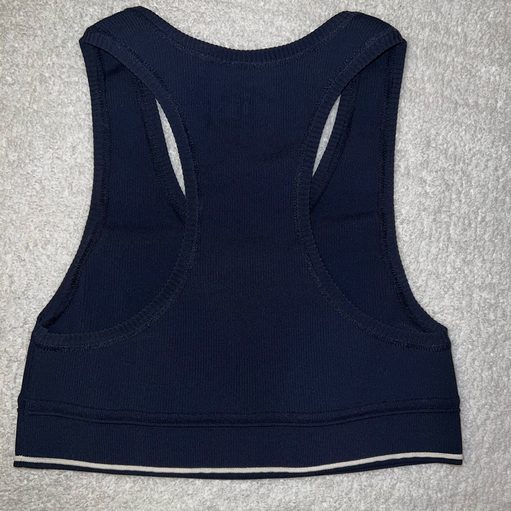 CHANEL‎ Navy Blue Crop Top - Picture 6 of 10